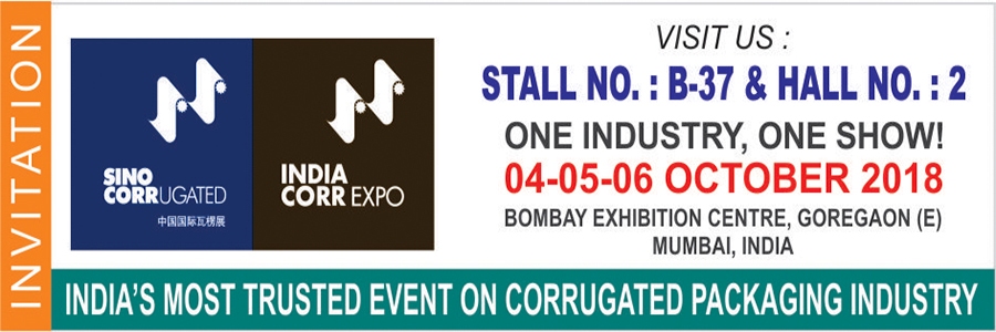 Presto Group Participating in SinoCorrugated - IndiaCorr Expo 2018